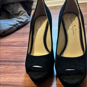 Jessica Simpson Peep toe heels